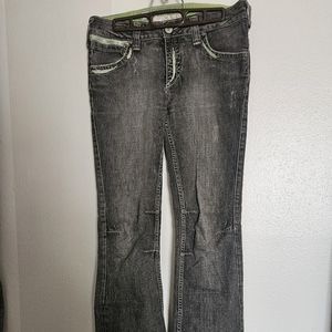 Pepe London Straight Leg Black Fade Jeans